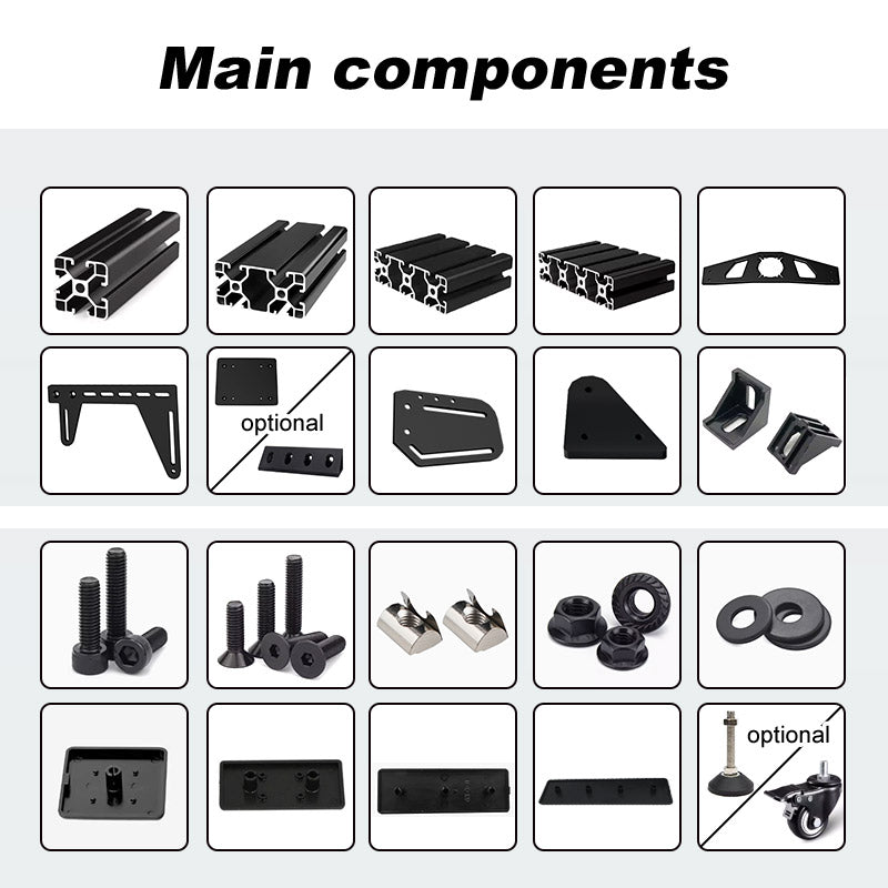 Professional Aluminum Sim Racing Cockpit Rig Adjustable Racing Simulator Frame Direct Drive Wheel Mount Immersive Gaming Setup