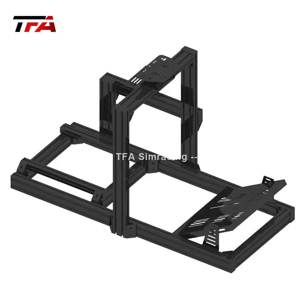 4080 Aluminum Immersive Full Motion VR TFA-4080-G Racing Simulator Cockpit Ergonomic Car Driving Simulator