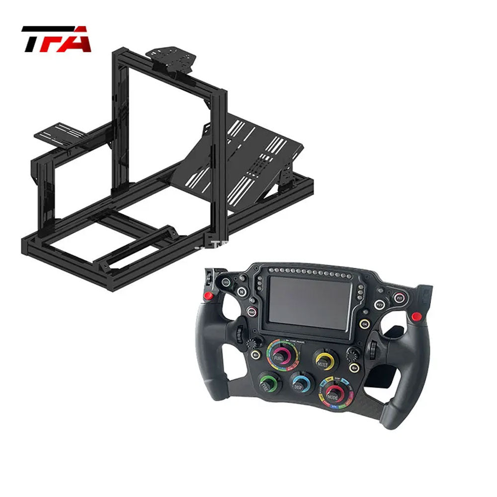 Racing Simulator Steering Wheel Realistic Driving Simulation Racing Wheel