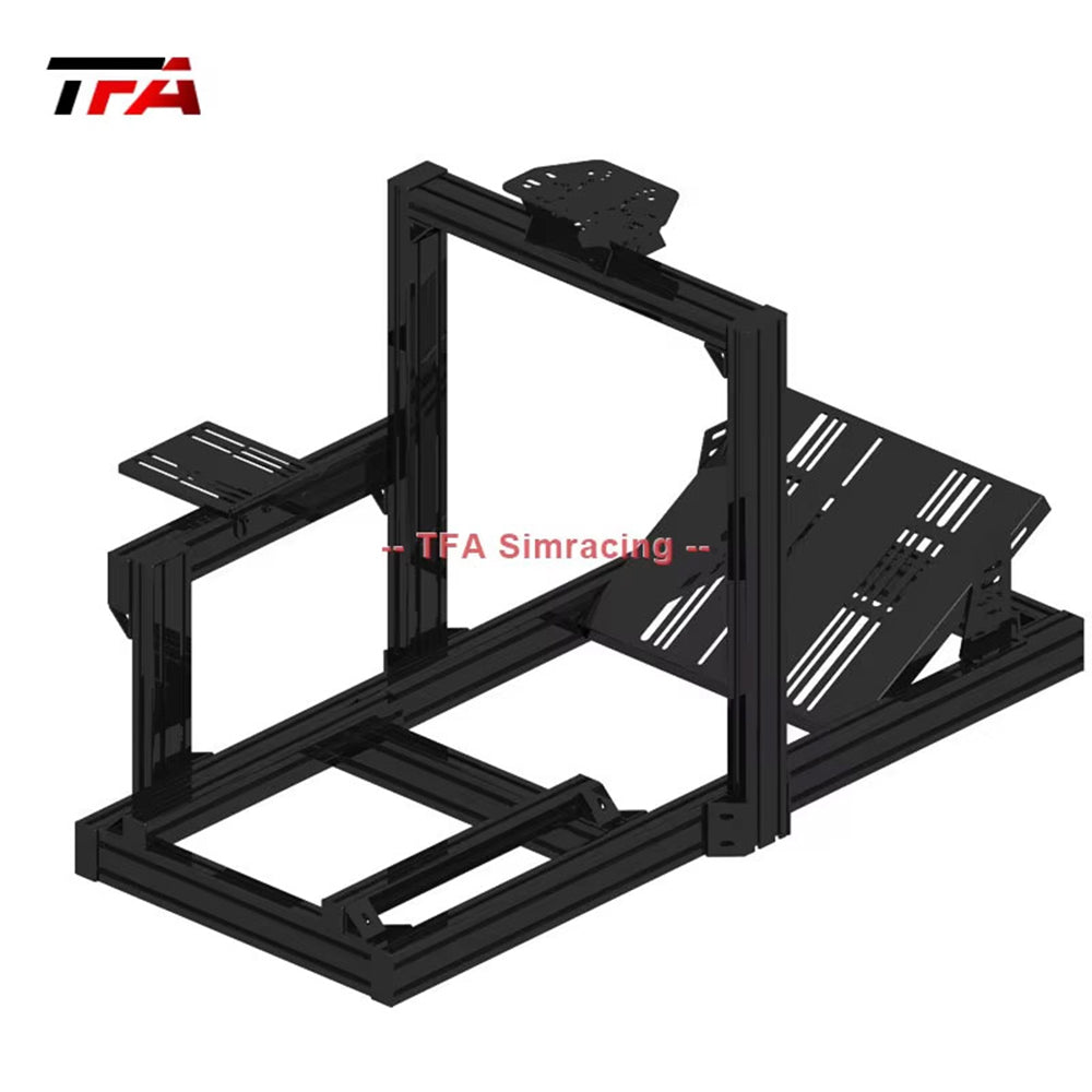 4080 Aluminum Immersive Full Motion VR TFA-4080-G Racing Simulator Cockpit Ergonomic Car Driving Simulator