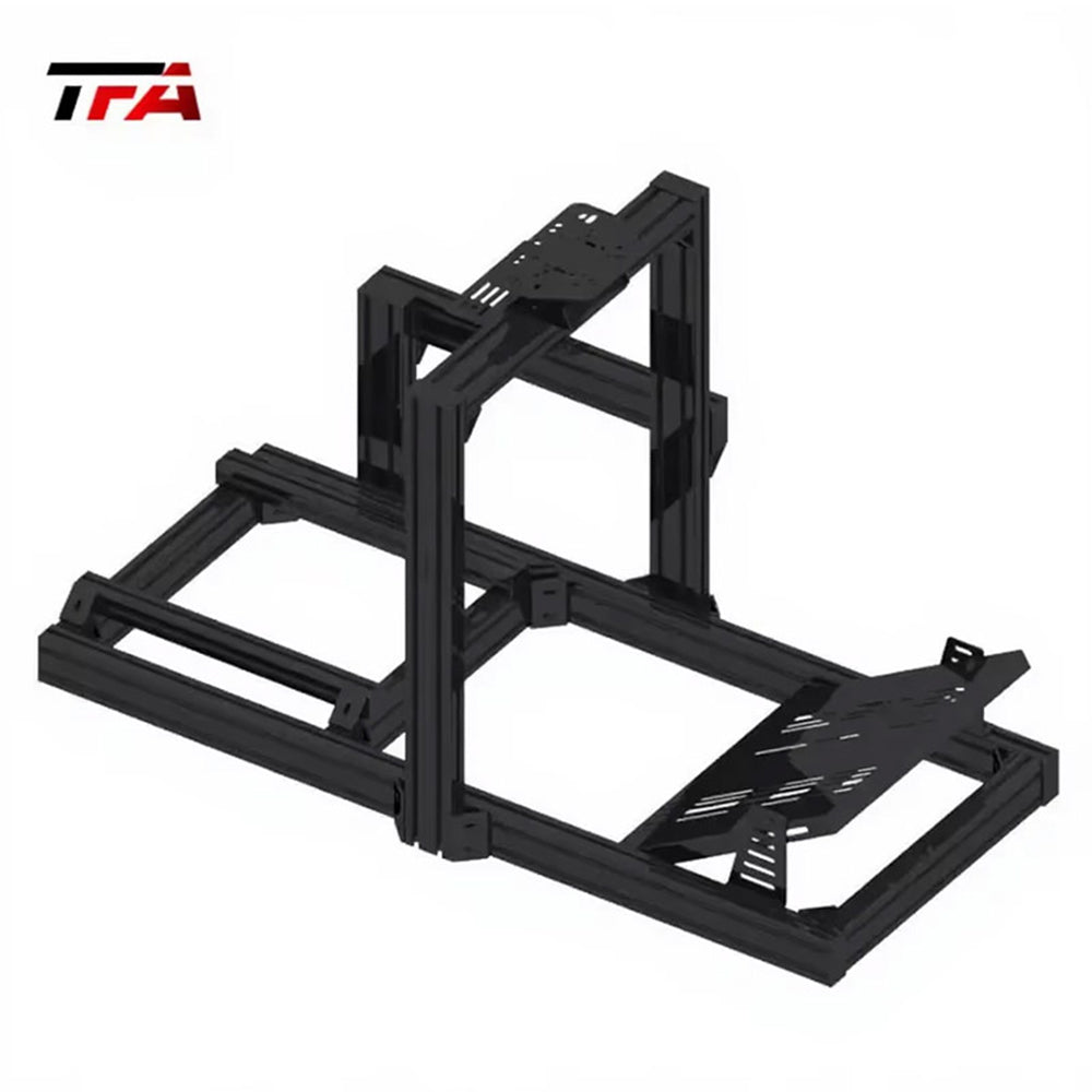 4080 Aluminum Immersive Full Motion VR TFA-4080-G Racing Simulator Cockpit Ergonomic Car Driving Simulator