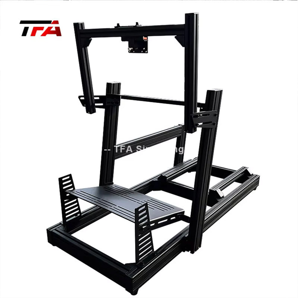 Sim racing bracket TFA-4080X-2 4080 Racing Simulator Cockpit Kit Best Price for Ultimate City Car Driving