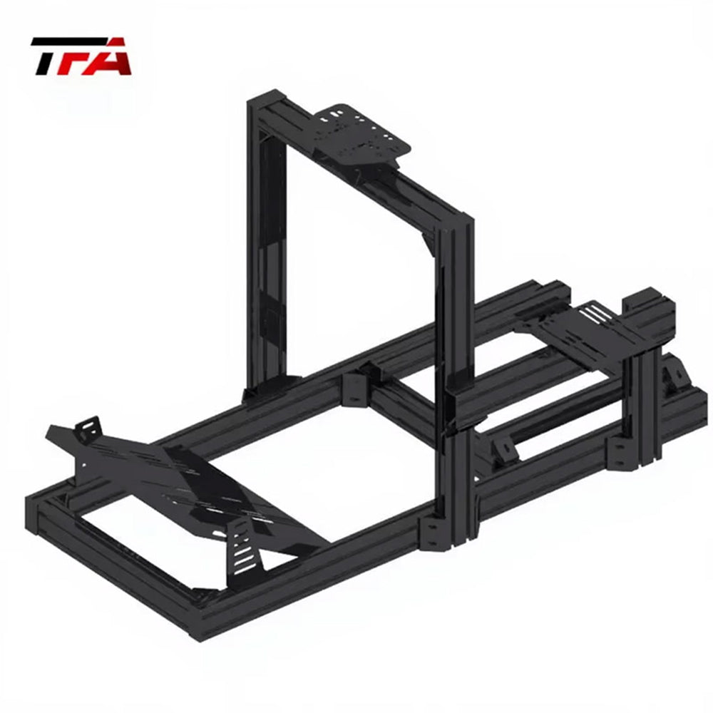 4080 Aluminum Immersive Full Motion VR TFA-4080-G Racing Simulator Cockpit Ergonomic Car Driving Simulator